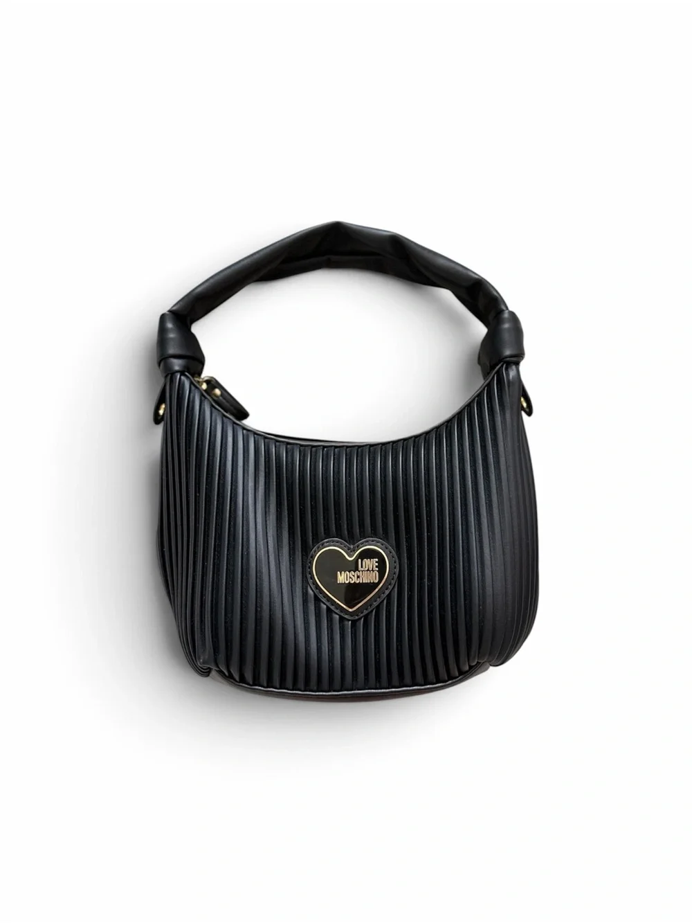 Love Moschino Borsa Pleated Rosso Shoulder Bag